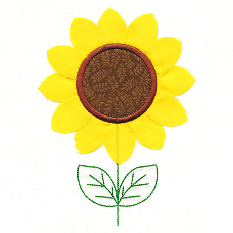 Cheery Sunflower (Crafty Cut Applique)