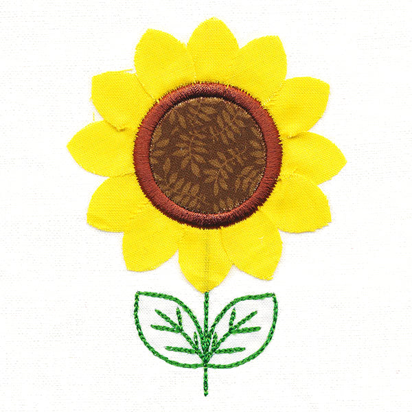 Cheery Sunflower (Crafty Cut Applique)