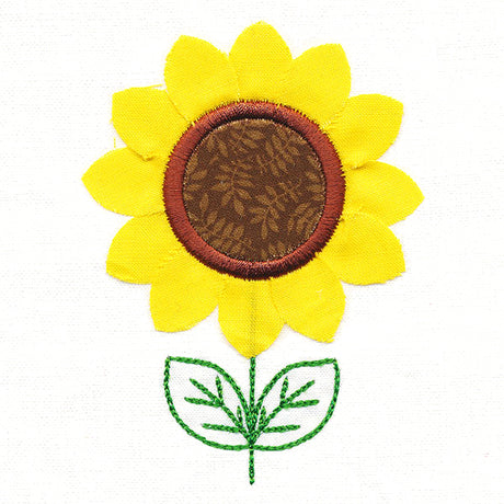 Cheery Sunflower (Crafty Cut Applique)