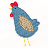 Country Chicken (Crafty Cut Applique)