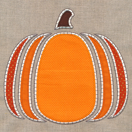Rustic Autumn Pumpkin (Heirloom Applique)