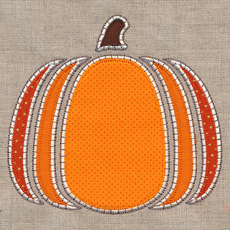 Rustic Autumn Pumpkin (Heirloom Applique)
