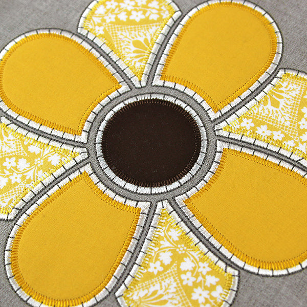 Rustic Autumn Sunflower (Heirloom Applique)