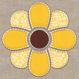 Rustic Autumn Sunflower (Heirloom Applique)