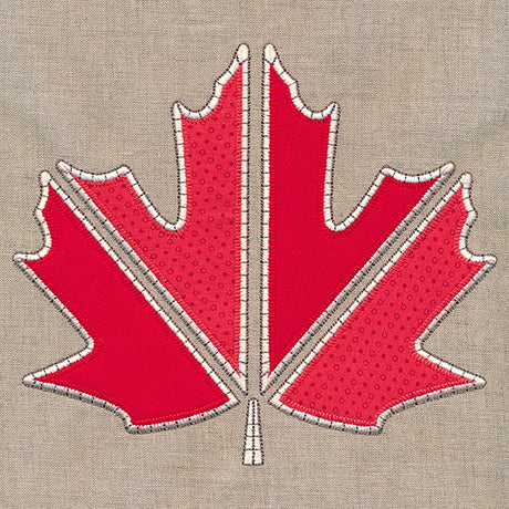 Rustic Autumn Maple Leaf (Heirloom Applique)