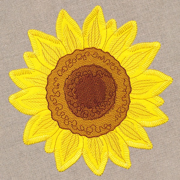 Shining Sunflower (Heirloom Applique)
