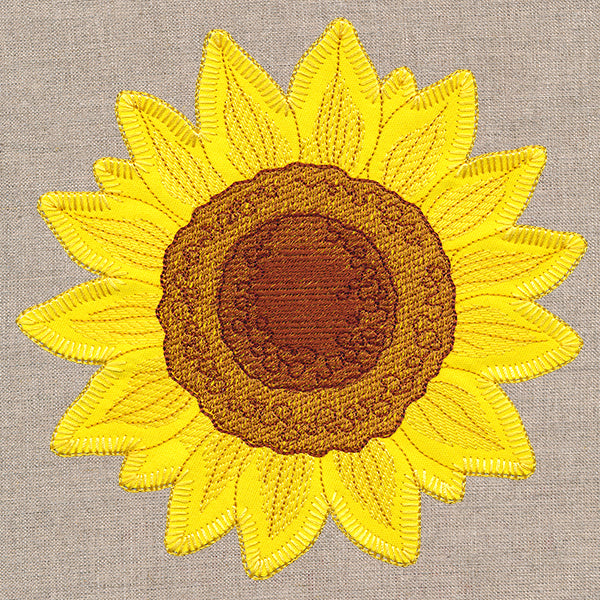 Shining Sunflower (Heirloom Applique)