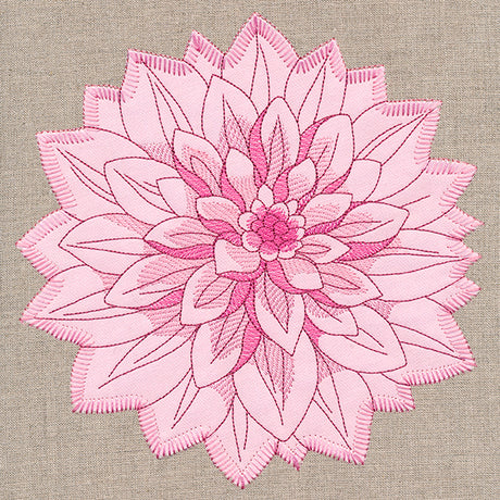 Darling Dahlia (Heirloom Applique)