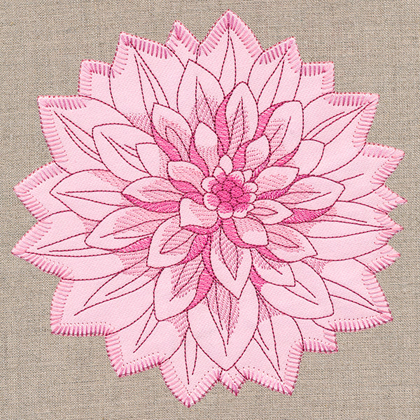 Darling Dahlia (Heirloom Applique)