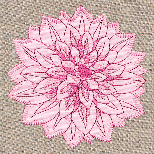 Darling Dahlia (Heirloom Applique)
