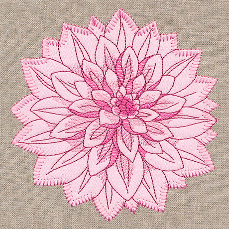 Darling Dahlia (Heirloom Applique)