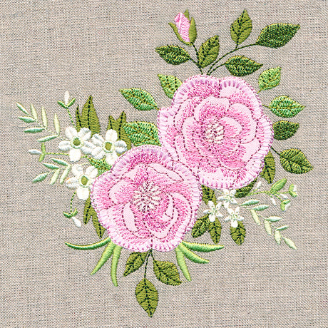 Elegant Roses (Heirloom Applique)