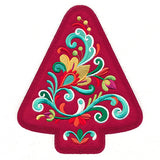 Christmas Rosemaling Tree (Heirloom Applique)