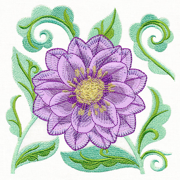 Fancy Hellebore (Heirloom Applique)