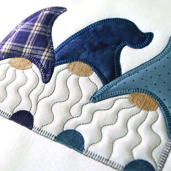 Charming Gnomes Trio (Heirloom Applique)