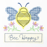 Bee Happy (Crafty Cut Applique)