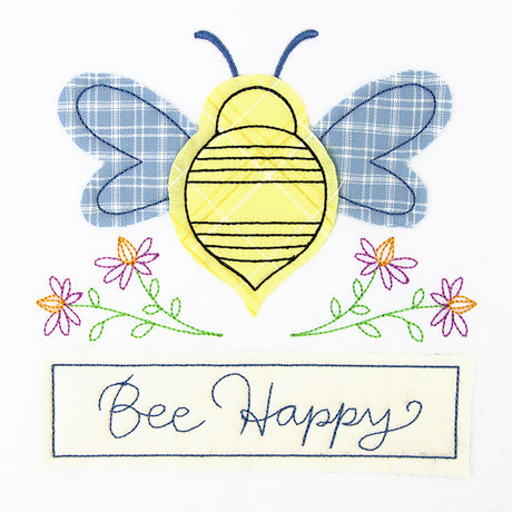 Bee Happy (Crafty Cut Applique)