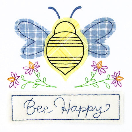 Bee Happy (Crafty Cut Applique)