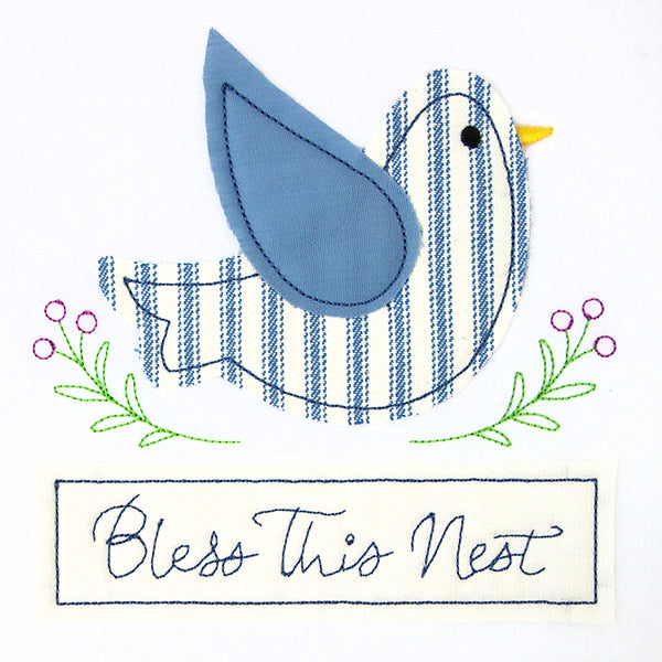 Bless this Nest (Crafty Cut Applique)