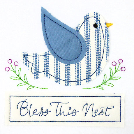 Bless this Nest (Crafty Cut Applique)