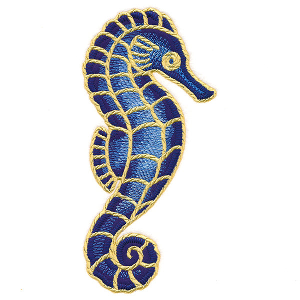 Seaside Treasures - Seahorse (Applique)