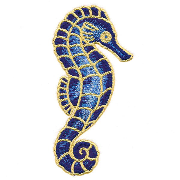 Seaside Treasures - Seahorse (Applique)