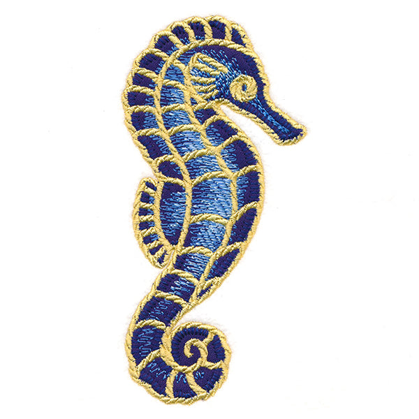 Seaside Treasures - Seahorse (Applique)