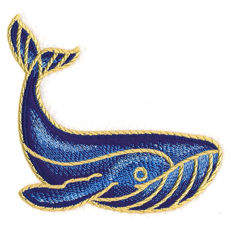 Seaside Treasures - Whale (Applique)
