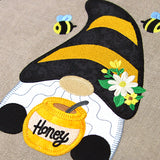 Buzzing Bee Gnome (Heirloom Applique)