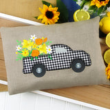 Cruising Floral Retro Truck (Heirloom Applique)