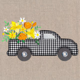 Cruising Floral Retro Truck (Heirloom Applique)