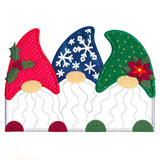 Christmas Gnome Trio (Heirloom Applique)