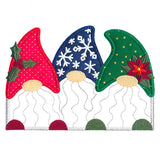 Christmas Gnome Trio (Heirloom Applique)