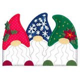 Christmas Gnome Trio (Heirloom Applique)