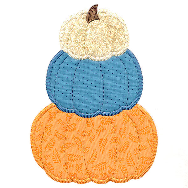 Sweet Pumpkin Stack (Heirloom Applique)