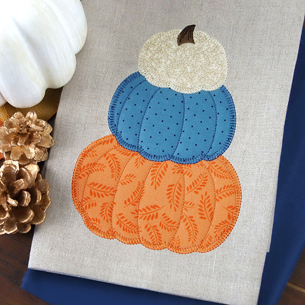 Sweet Pumpkin Stack (Heirloom Applique)