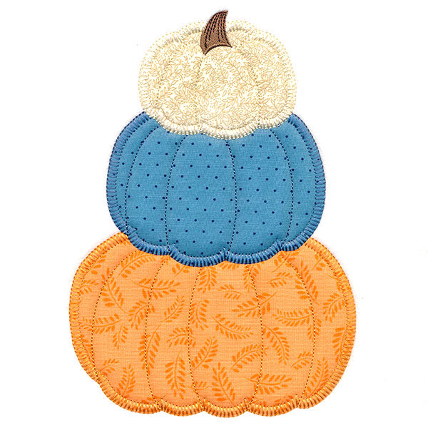 Sweet Pumpkin Stack (Heirloom Applique)