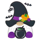Spooky Halloween Gnome (Heirloom Applique)