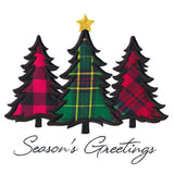 Season's Greetings Trees (Applique)