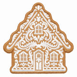 Exquisite Gingerbread House (Applique)
