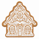 Exquisite Gingerbread House (Applique)