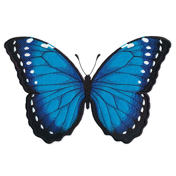 Enchanted Blue Morpho Butterfly (Heirloom Applique)