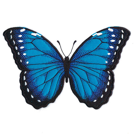 Enchanted Blue Morpho Butterfly (Heirloom Applique)