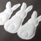 Rearview Bunny Trio (Applique)