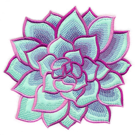 Lively Succulent (Applique)