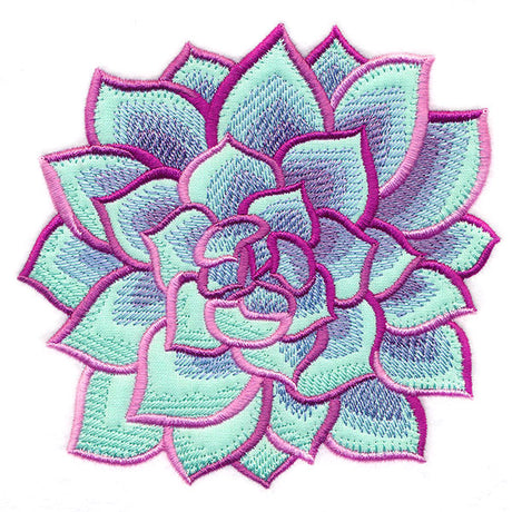 Lively Succulent (Applique)