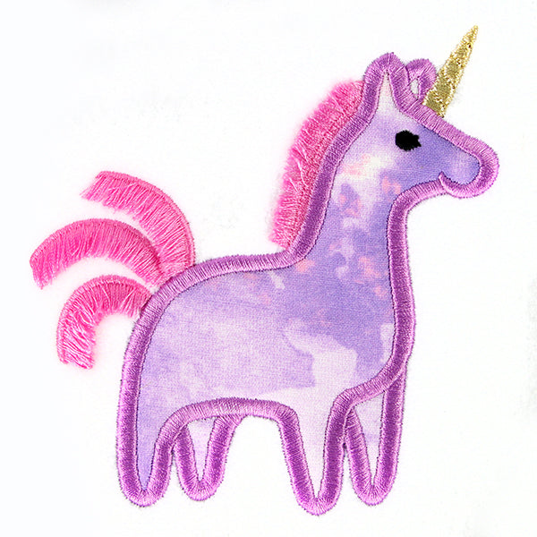 Enchanting Details Unicorn (Fringe) (Applique)