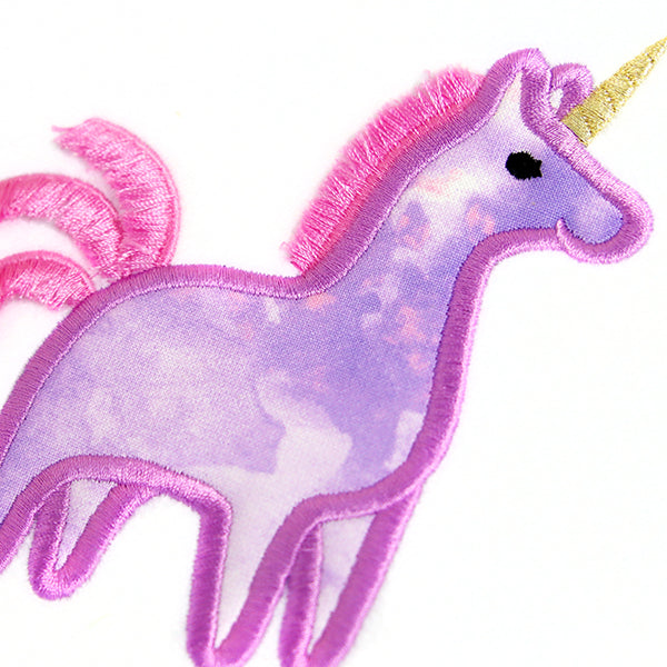 Enchanting Details Unicorn (Fringe) (Applique)