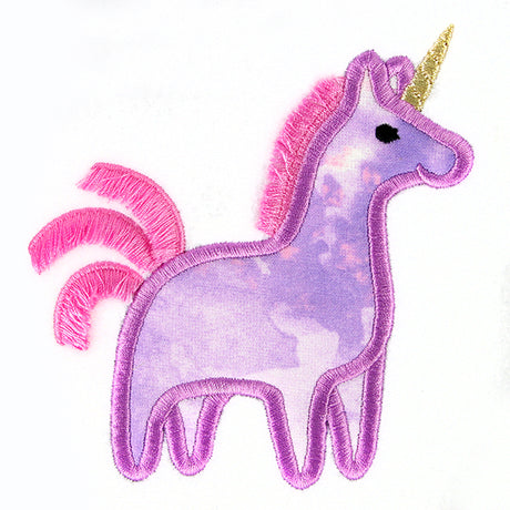 Enchanting Details Unicorn (Fringe) (Applique)