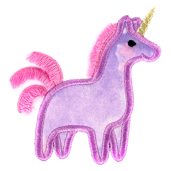 Enchanting Details Unicorn (Fringe) (Applique)
